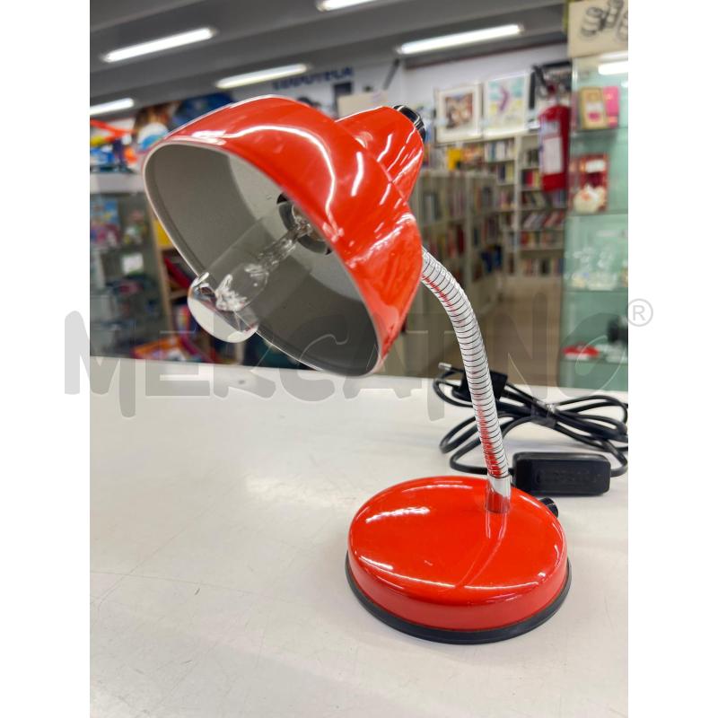 ABAT JOUR METALLO ROSSO VENETA LUMI ROSSO SMALTATO FLESSIBILE | Mercatino dell'Usato Teramo 1