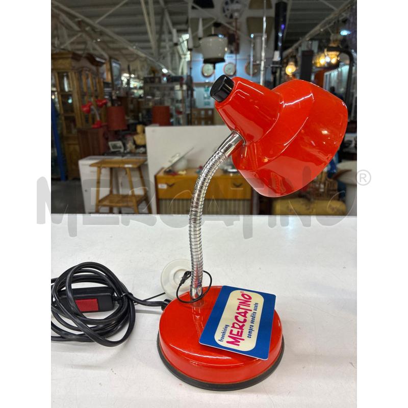 ABAT JOUR METALLO ROSSO VENETA LUMI ROSSO SMALTATO FLESSIBILE | Mercatino dell'Usato Teramo 4