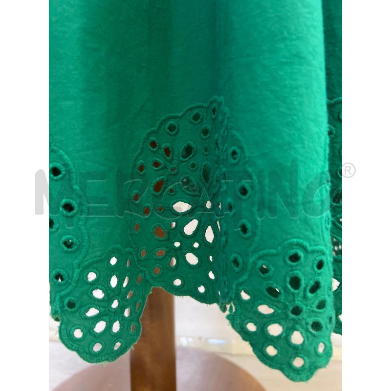 ABITO DONNA DESIGUAL VERDE ARRICCIATO SCOLLO ARRICCIATO  | Mercatino dell'Usato Teramo 3