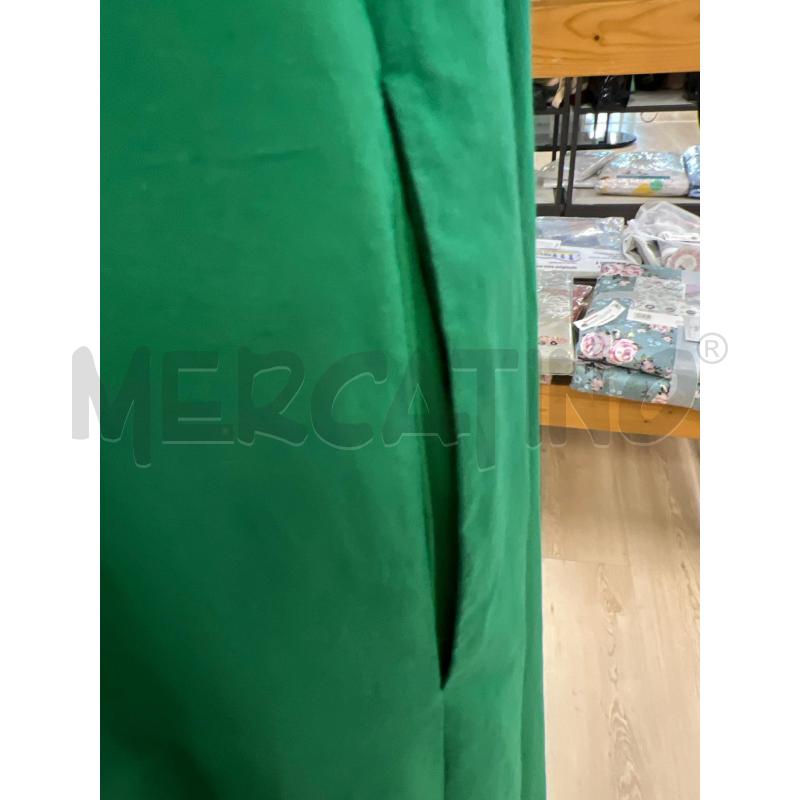 ABITO DONNA DESIGUAL VERDE ARRICCIATO SCOLLO ARRICCIATO  | Mercatino dell'Usato Teramo 4