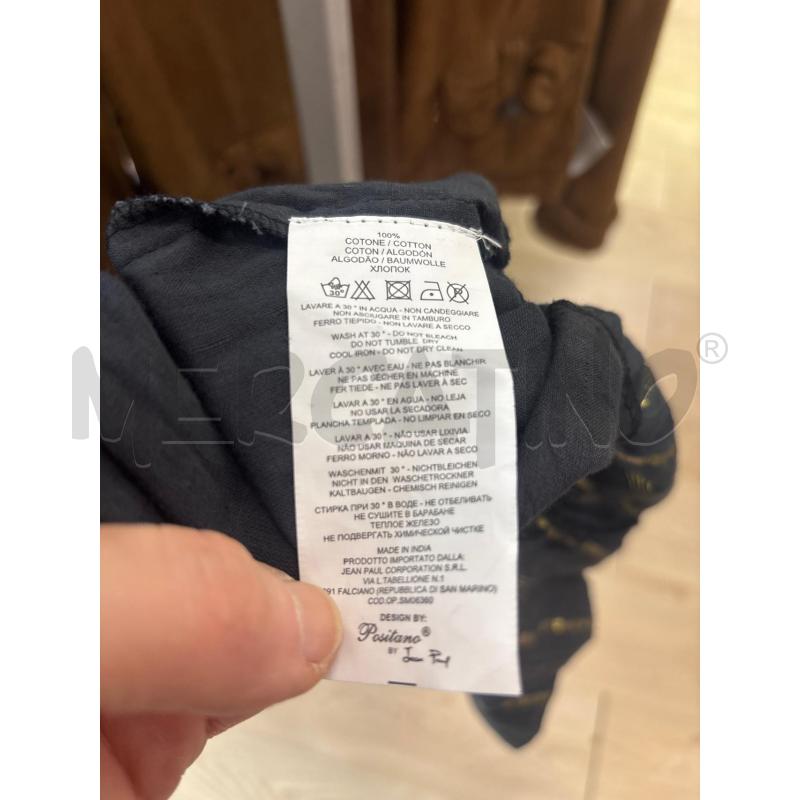 ABITO DONNA POSITANO NERO FILI DORATI LUREX TOP ARRICCIATO | Mercatino dell'Usato Teramo 4