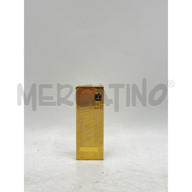ACCENDINO DA COLLEZIONE RONSON VINTAGE DORATO PARTICOLARE | Mercatino dell'Usato Teramo 1