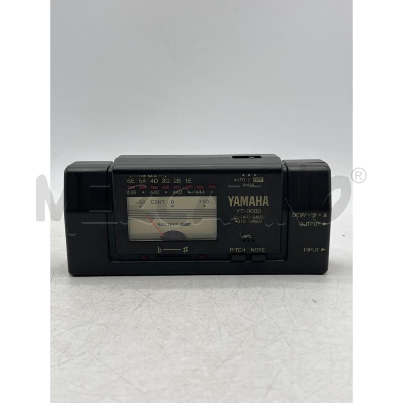 ACCORDATORE YAMAHA YT-2000 ACCORDATORE AUTOMATICO CHITARRA/BASSO  | Mercatino dell'Usato Teramo 1