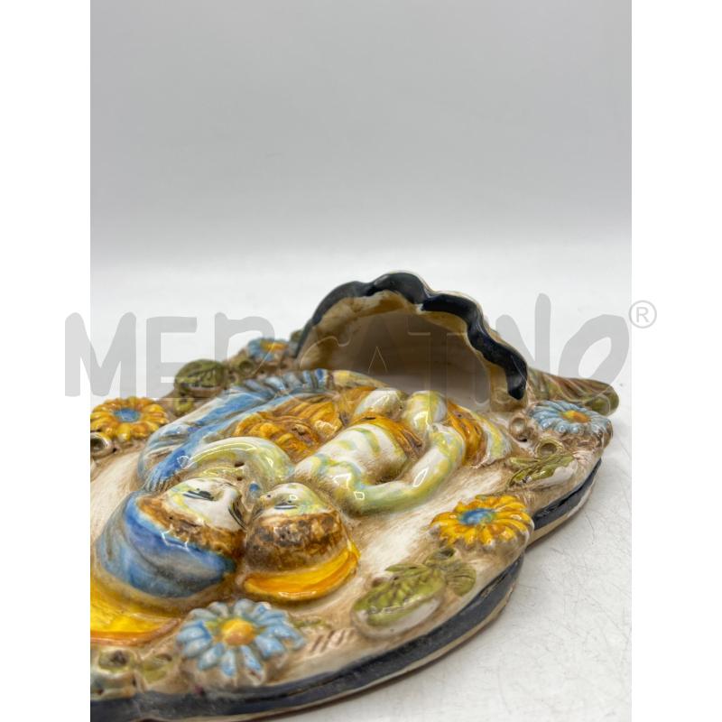 ACQUASANTIERA CERAMICA CASTELLI MADONNA | Mercatino dell'Usato Teramo 2