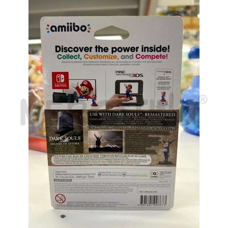 ACTION FIGURE AMIIBO SOLAIRE OF ASTORA DARK SOULS | Mercatino dell'Usato Teramo 3