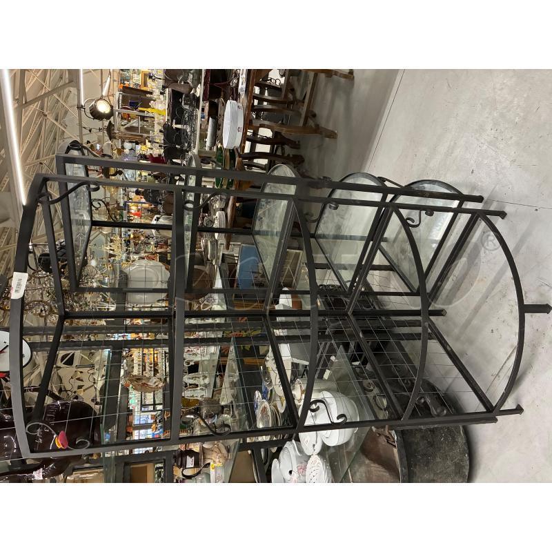ANGOLIERA IN FERRO BATTUTO E VETRO 60X60H180CM | Mercatino dell'Usato Teramo 4