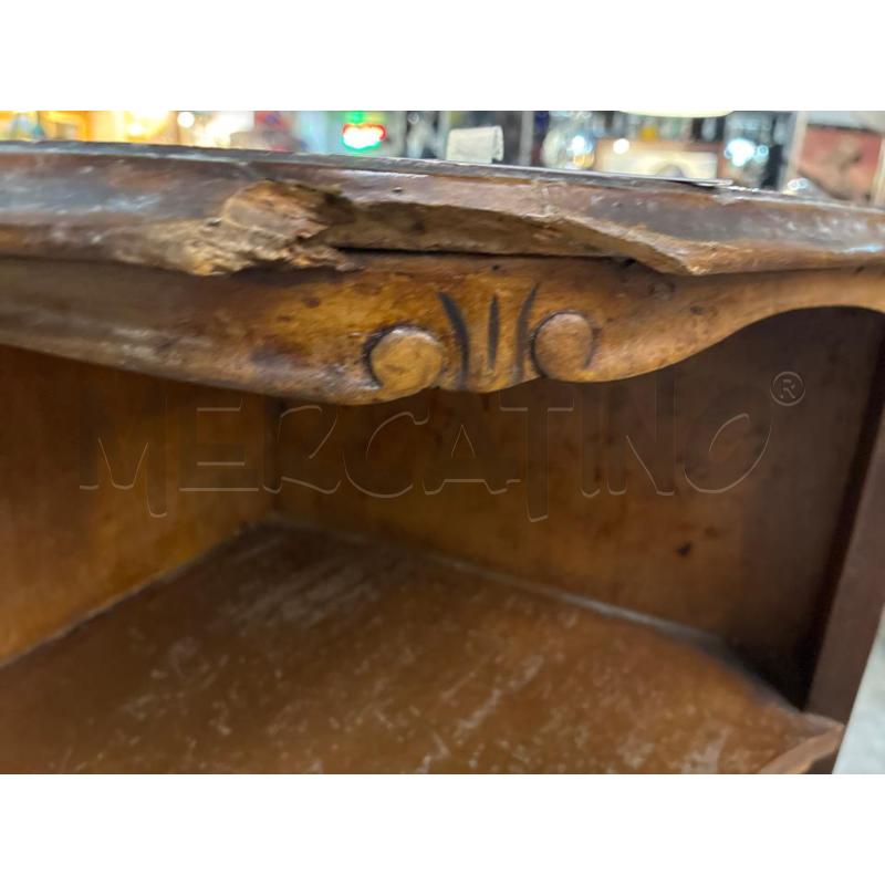 ANGOLIERA LEGNO BASSA NO SPORTELLI - PIEDINI LAVORATI | Mercatino dell'Usato Teramo 5