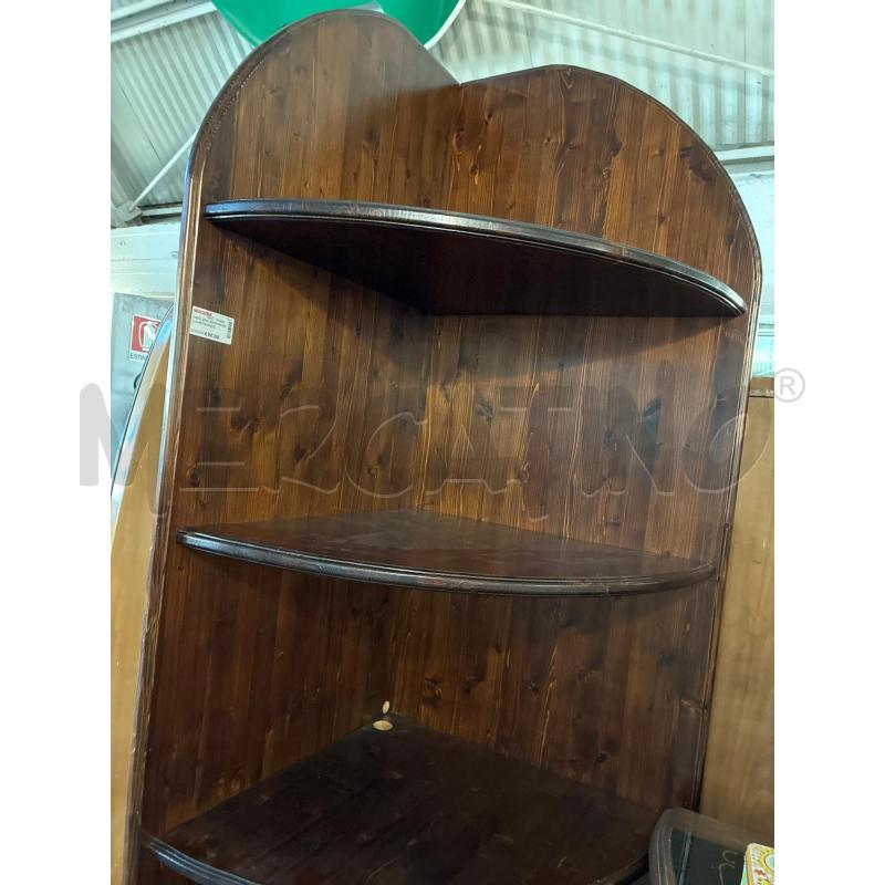 ANGOLIERA LEGNO MASSELLO ARTIGIANALE A GIORNO | Mercatino dell'Usato Teramo 2