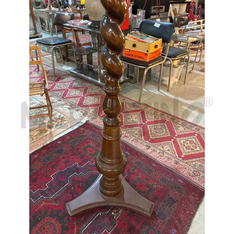 APPENDI ABITI PIANTANA LEGNO OTTONE ONICE 3 GANCI | Mercatino dell'Usato Teramo 3