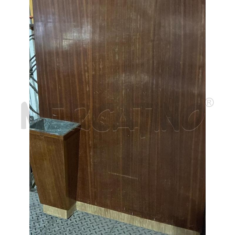 APPENDI ABITI VINTAGE DA PARETE IN LEGNO 1 SPECCHIO CON PORTAOMBRELLI | Mercatino dell'Usato Teramo 3