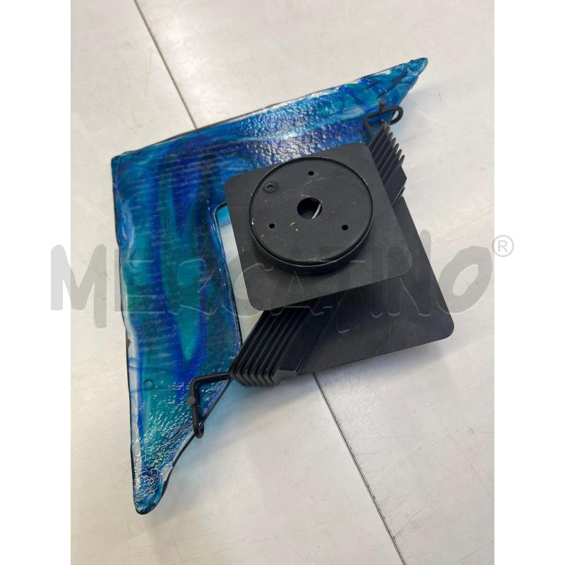 APPLIQUE LA MURRINA MURANO DESIGN BLU ANGOLARE CON SUPPORTO  | Mercatino dell'Usato Teramo 3