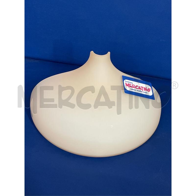APPLIQUE MURANO DUE VETRO ROSA CALLA DESIGN ORIGIANALI MURANO LAG 33 CM | Mercatino dell'Usato Teramo 1