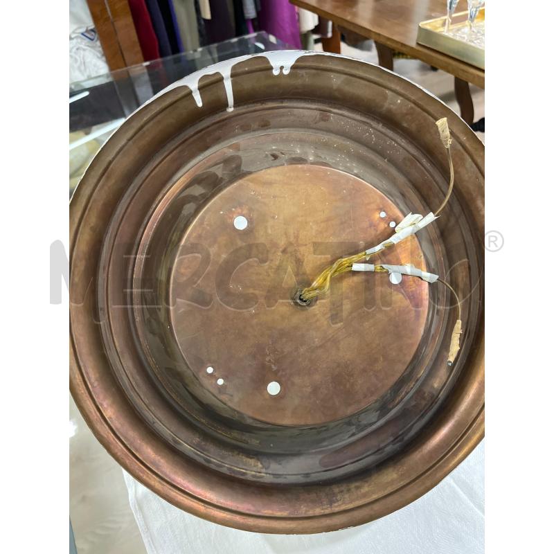 APPLIQUE TONDA OTTONE E VETRO | Mercatino dell'Usato Teramo 3