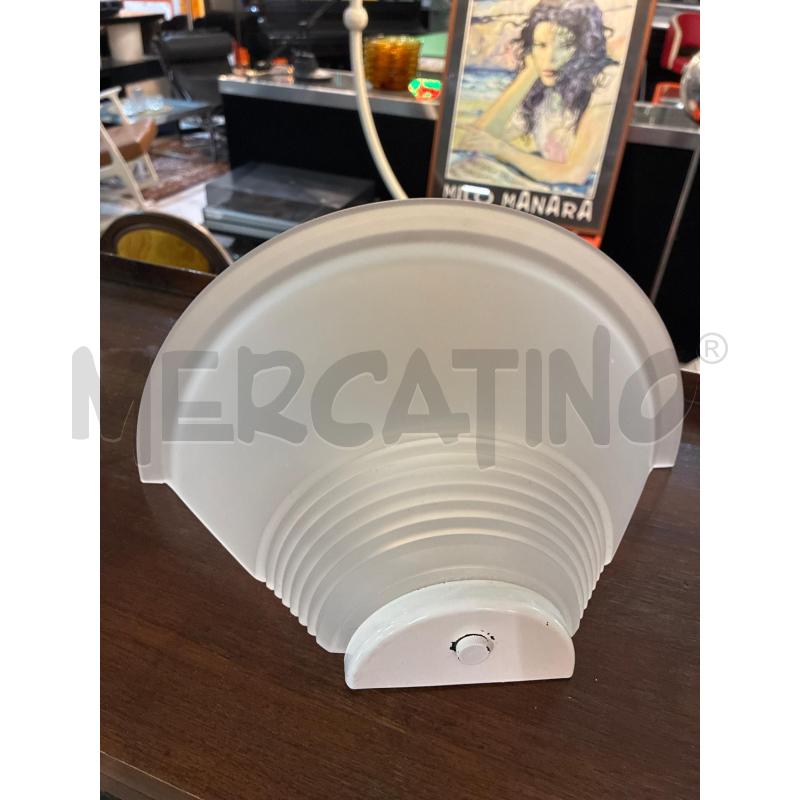 APPLIQUE VETRO SATINATO BIANCO MODELLO EGISTO  | Mercatino dell'Usato Teramo 4