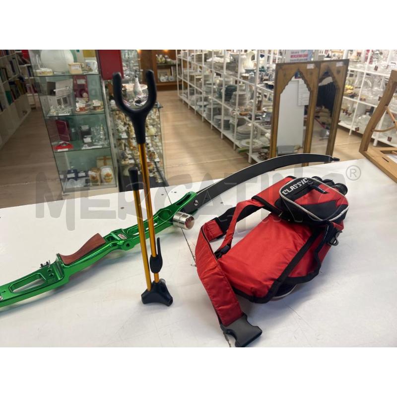 ARCO NUDO PROFESSIONALE KAP RAISER SPIGARELLI + CUSTODIA + RICAMBI + TREPPIED | Mercatino dell'Usato Teramo 4