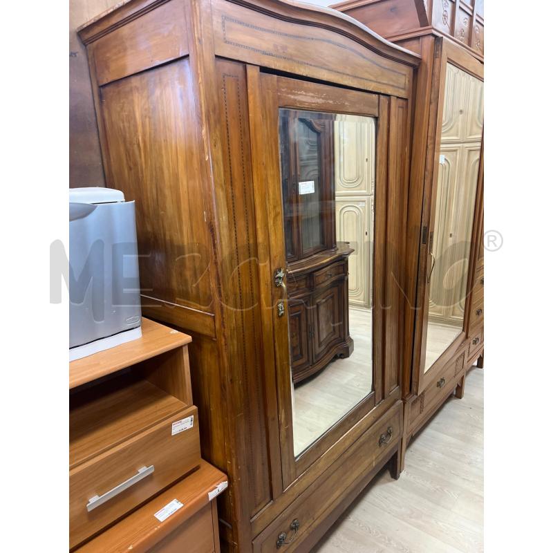 ARMADIETTO EPOCA 1 SPORTELLO SPECCHIO MOLATO | Mercatino dell'Usato Teramo 1