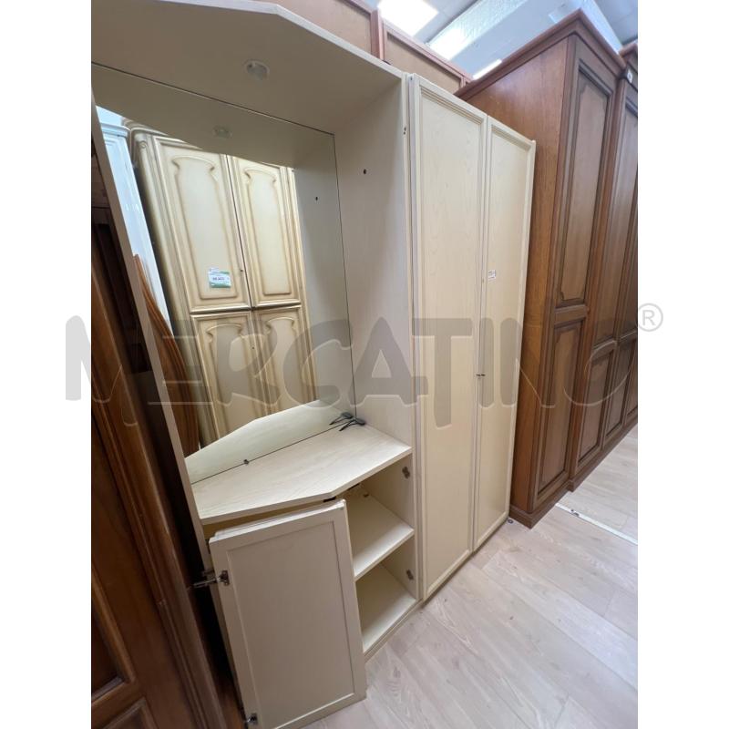 ARMADIO 2 ANTE LEGNO CHIARO + MOBILE LATERALE | Mercatino dell'Usato Teramo 1