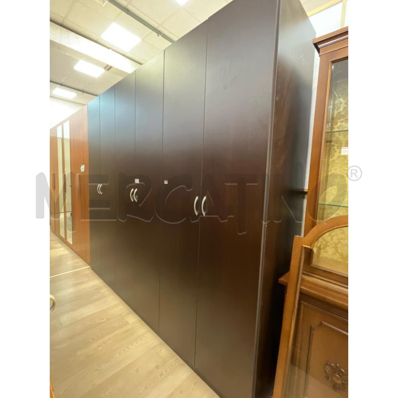 ARMADIO 6 ANTE LEGNO WENGE' | Mercatino dell'Usato Teramo 1