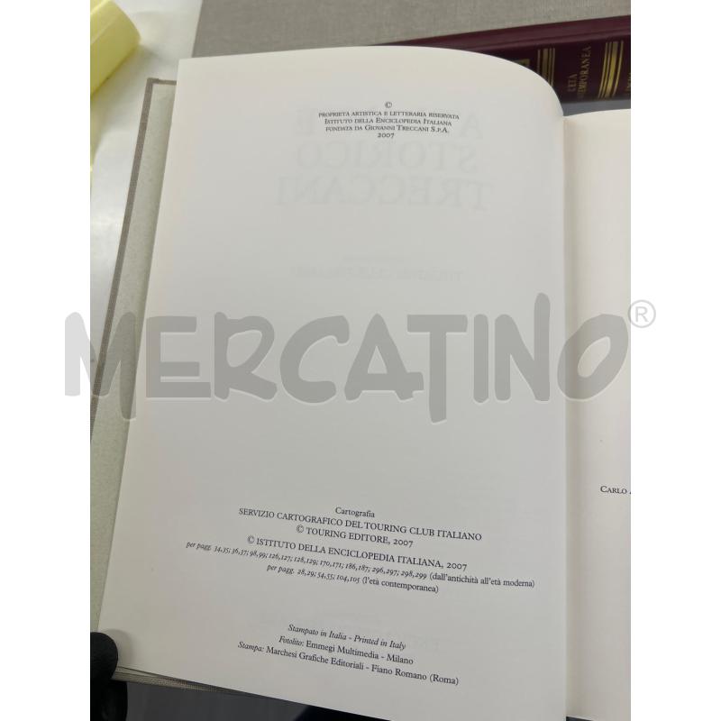 ATLANTE TRECCANI 2 VOLUMI ANTICHITA E CONTEMPORANEA | Mercatino dell'Usato Teramo 3