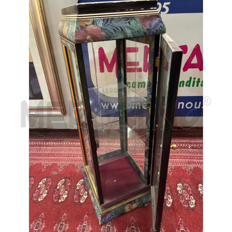 BACHECA STAMPA FLOREALE VIOLA 2 RIP . VETRI MOLATI | Mercatino dell'Usato Teramo 4
