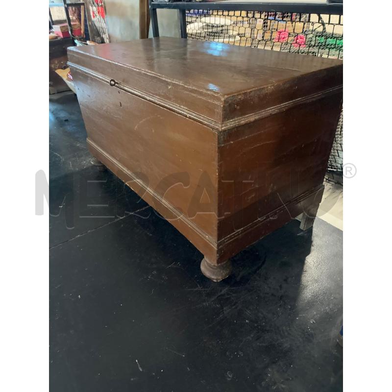 BAULE LEGNO MARRONE 50X100  | Mercatino dell'Usato Teramo 2