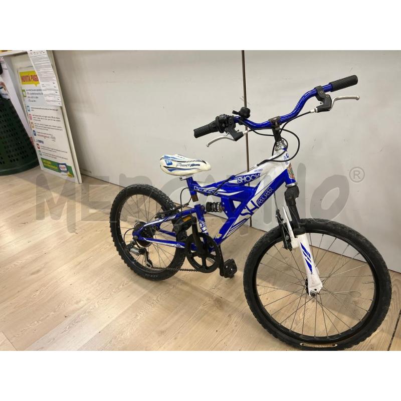 BICICLETTA BAMBINO VICINI BLU SHOCK TG 22 | Mercatino dell'Usato Teramo 1
