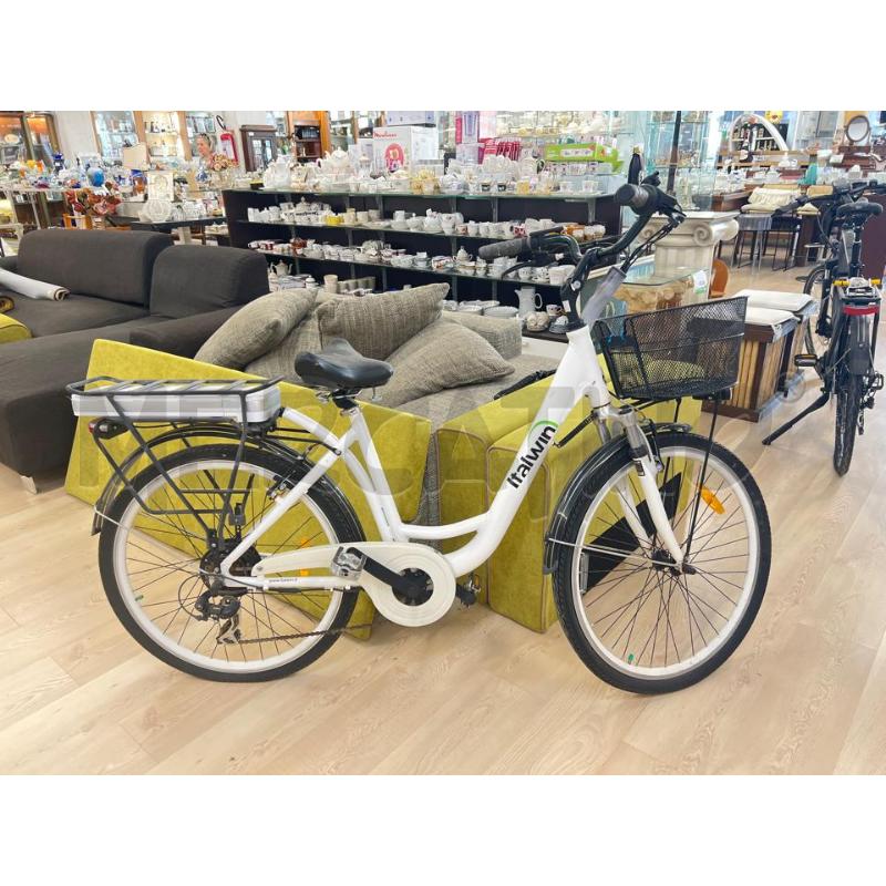 BICICLETTA ELETTRICA LADY ITALWIN BIANCA  | Mercatino dell'Usato Teramo 1
