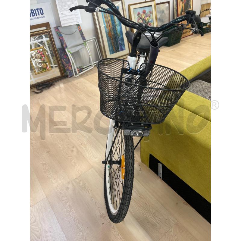 BICICLETTA ELETTRICA LADY ITALWIN BIANCA  | Mercatino dell'Usato Teramo 3