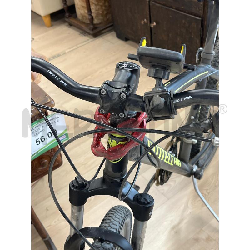 BICICLETTA UOMO BOTTECCHIA TG 26 NERA SCRITTA VERDE | Mercatino dell'Usato Teramo 3