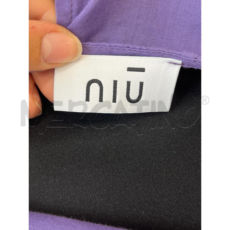BLUSA DONNA NIU VIOLA  MANICA 3/4 | Mercatino dell'Usato Teramo 3