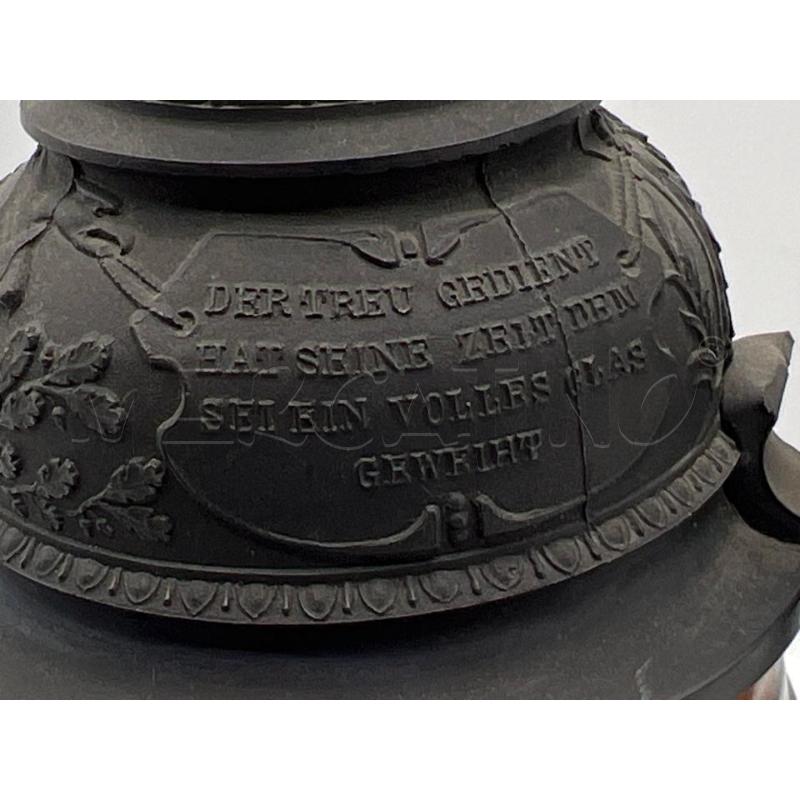 BOCCALE BIRRA CERAMICA DA COLLEZIONE COPERCHIO SOPRA CON CANNONE | Mercatino dell'Usato Teramo 2