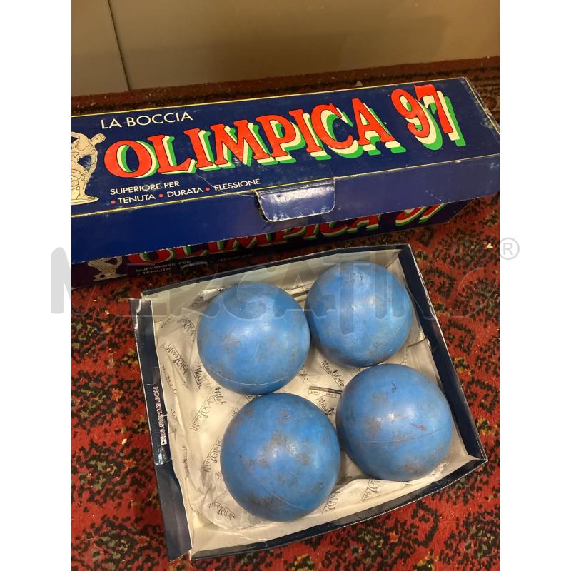 BOCCE VINTAGE 4 ROSSE 4 BLU | Mercatino dell'Usato Teramo 2