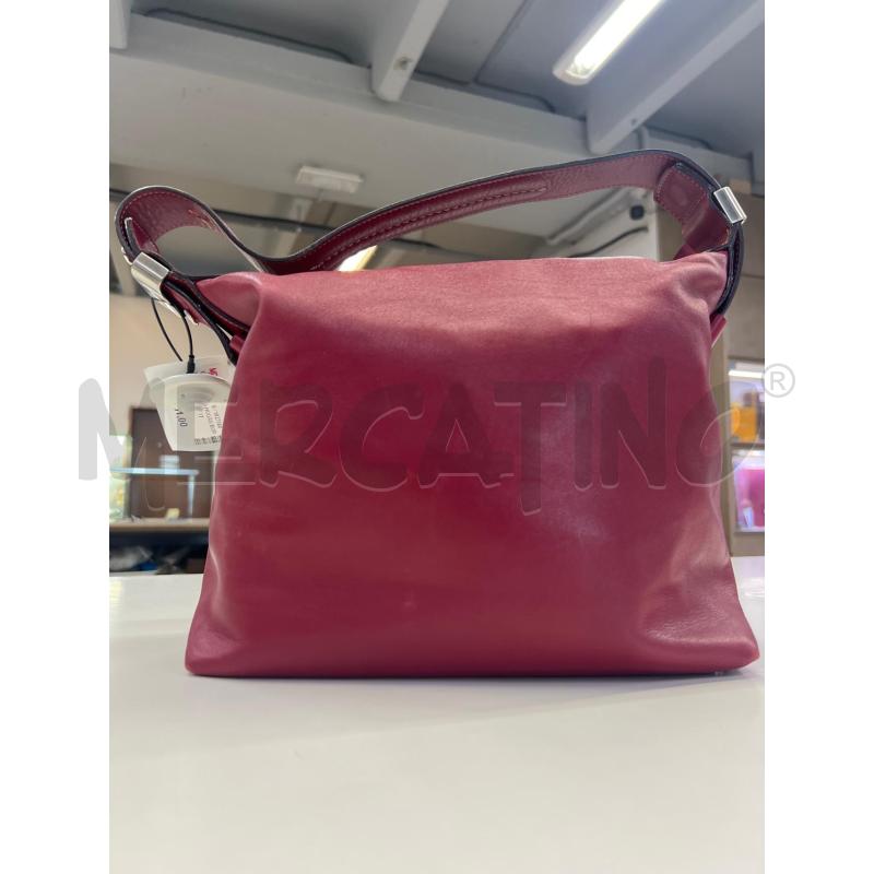 BORSA DONNA HOGAN BORDEAUX ZIP ARGENTATA  | Mercatino dell'Usato Teramo 2