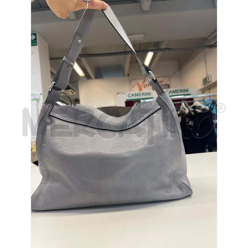 BORSA DONNA KATE KOLL GRIGIO CHIARO CHIUSURA PATTA  | Mercatino dell'Usato Teramo 2