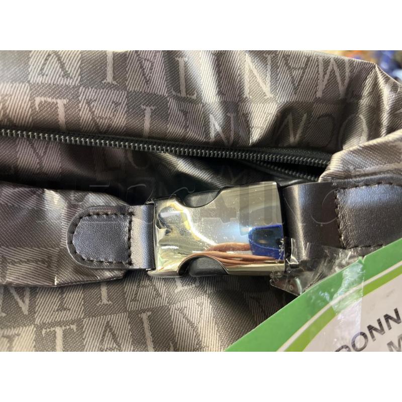 BORSA DONNA LOCMAN ITALY GRIGIA MONOGRAMMA ZIP CENTRALE | Mercatino dell'Usato Teramo 5
