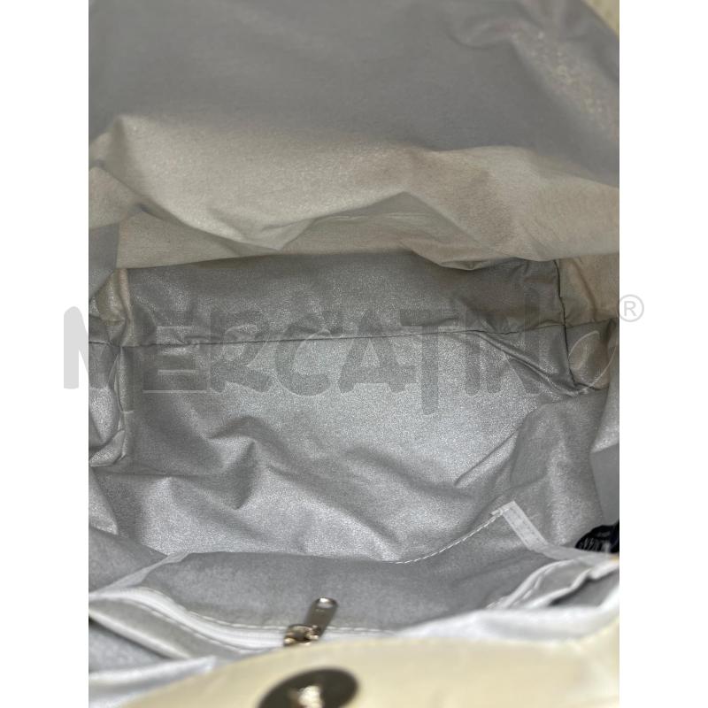 BORSA DONNA LOCMAN PELLE E TESSUTO BIANCO NUOVA PERFETTA | Mercatino dell'Usato Teramo 4
