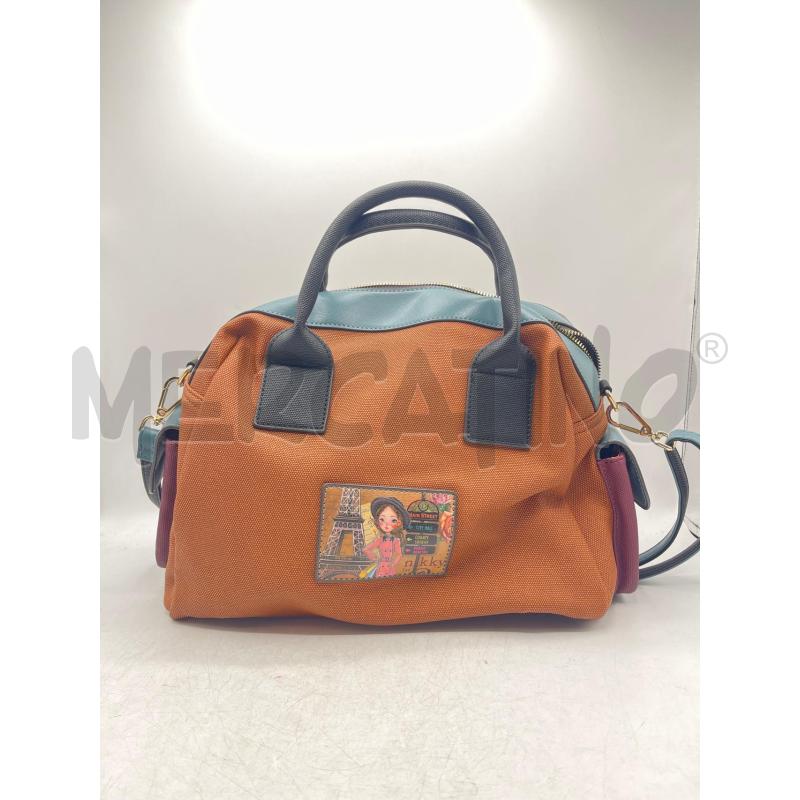 BORSA DONNA NIKKY MARRONE FANTASIA BAMBINA | Mercatino dell'Usato Teramo 2