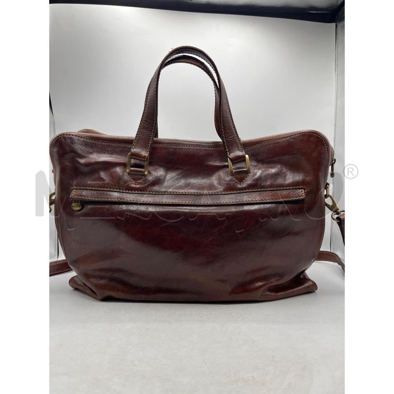 BORSA THE BRIDGE DA LAVORO IN CUOIO 2 TASCHE DAVANTI | Mercatino dell'Usato Teramo 3