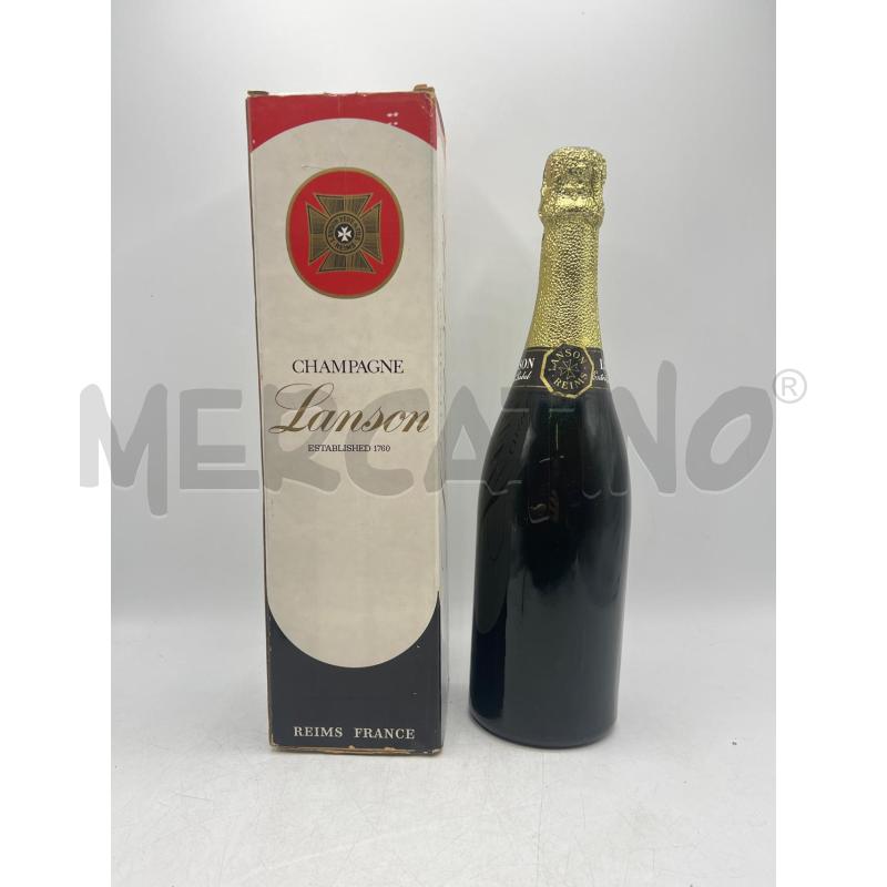 BOTTIGLIA CHAMPAGNE BRUT LANSON BLACK LABEL 75CL DA COLLEZIONE | Mercatino dell'Usato Teramo 2