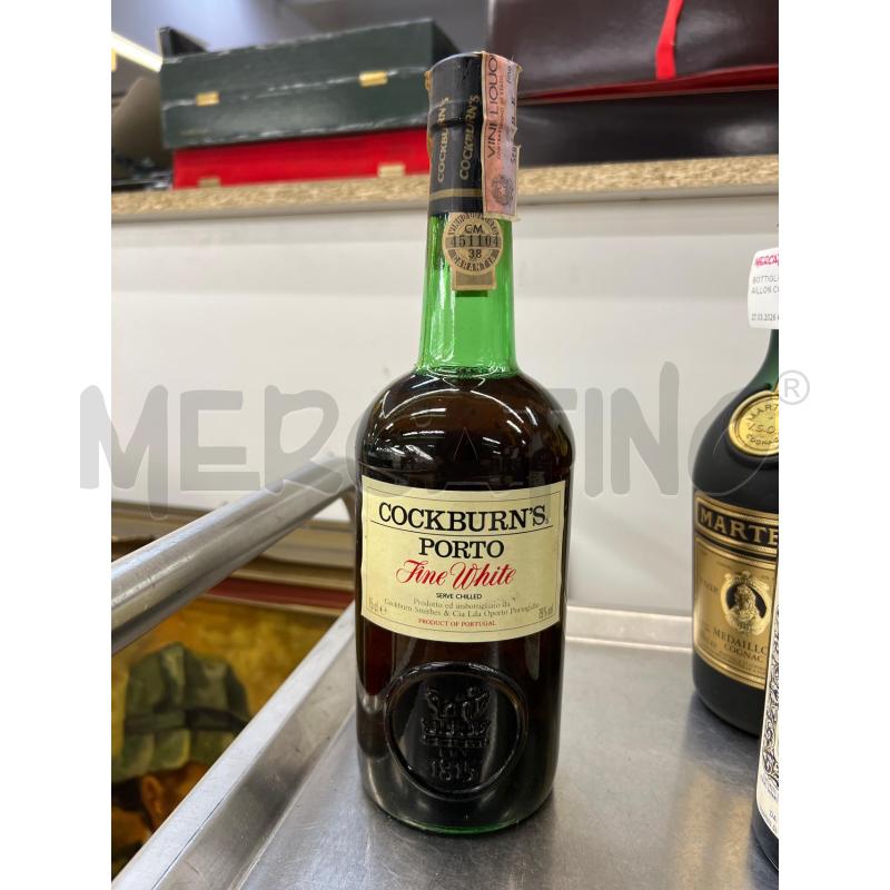 BOTTIGLIA COCKBURN'S PORT FINE WHITE 75 CL | Mercatino dell'Usato Teramo 1
