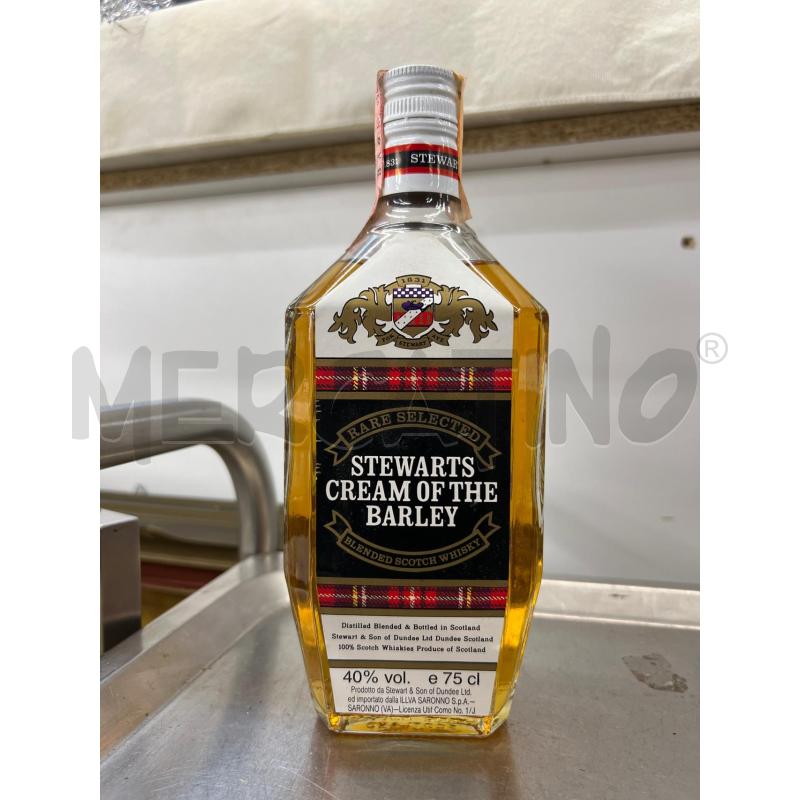 BOTTIGLIA LIQUORE STEWARTS CREAM OF THE BARLEY 75 CL  | Mercatino dell'Usato Teramo 1