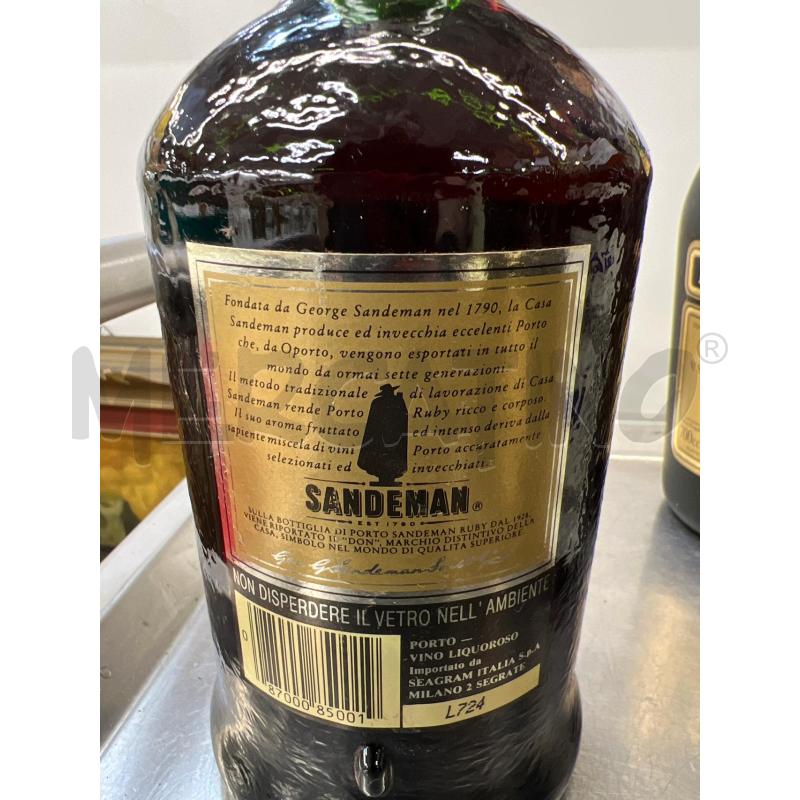 BOTTIGLIA PORTO SANDEMAN 75CL | Mercatino dell'Usato Teramo 2