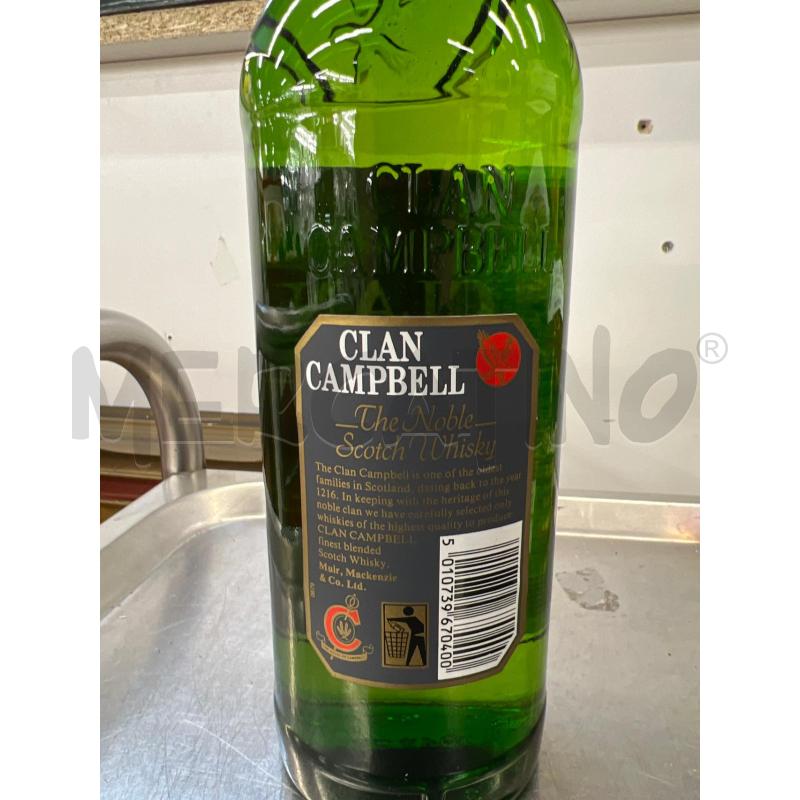 BOTTIGLIA WHISKY CLAN CAMPBELL 70CL | Mercatino dell'Usato Teramo 2