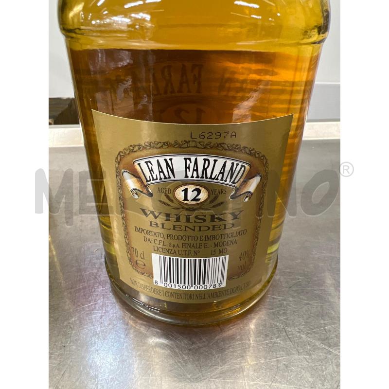 BOTTIGLIA WHISKY LEAN FARLAND 70CL DA COLLEZIONE 12 ANNI | Mercatino dell'Usato Teramo 3