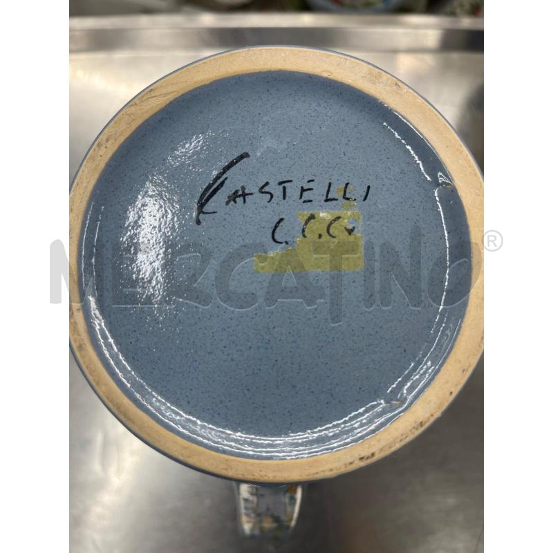 BROCCA CASTELLI DESIGN MODERNO CERAMICA GRIGIA DIPINTO ASTRATTO | Mercatino dell'Usato Teramo 3
