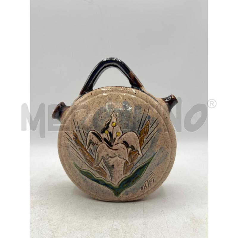 BROCCHETTA CERAMICA ARTFI DECORAZIONE SPIGA GRANO | Mercatino dell'Usato Teramo 1
