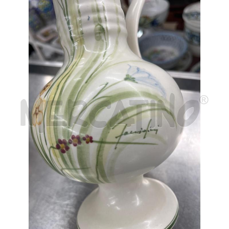 BROCCHETTA CERAMICA SCC CASTELLI DECORO FLOREALE | Mercatino dell'Usato Teramo 3