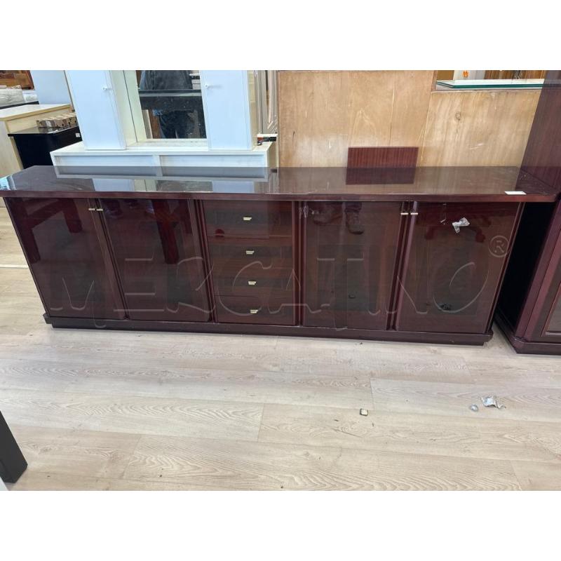 BUFFET LEGNO LUCIDO SCURO | Mercatino dell'Usato Teramo 1