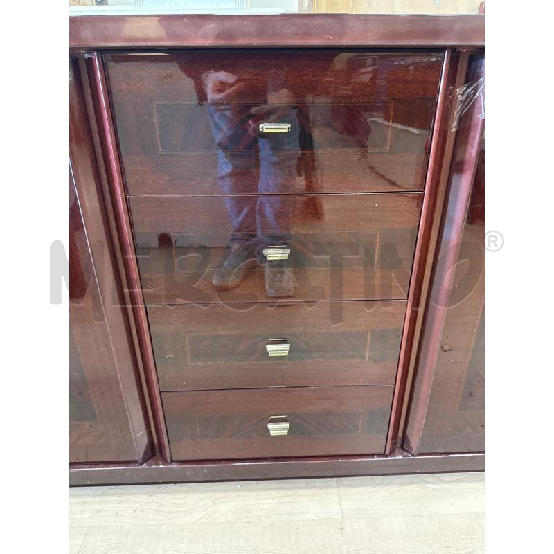 BUFFET LEGNO LUCIDO SCURO | Mercatino dell'Usato Teramo 3