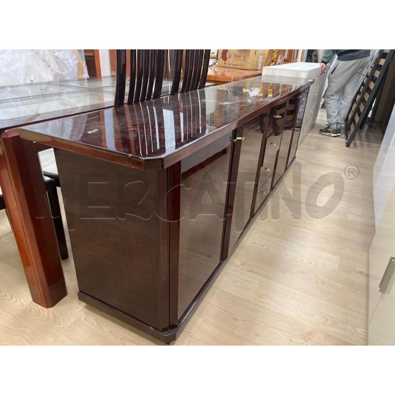 BUFFET LEGNO LUCIDO SCURO | Mercatino dell'Usato Teramo 5